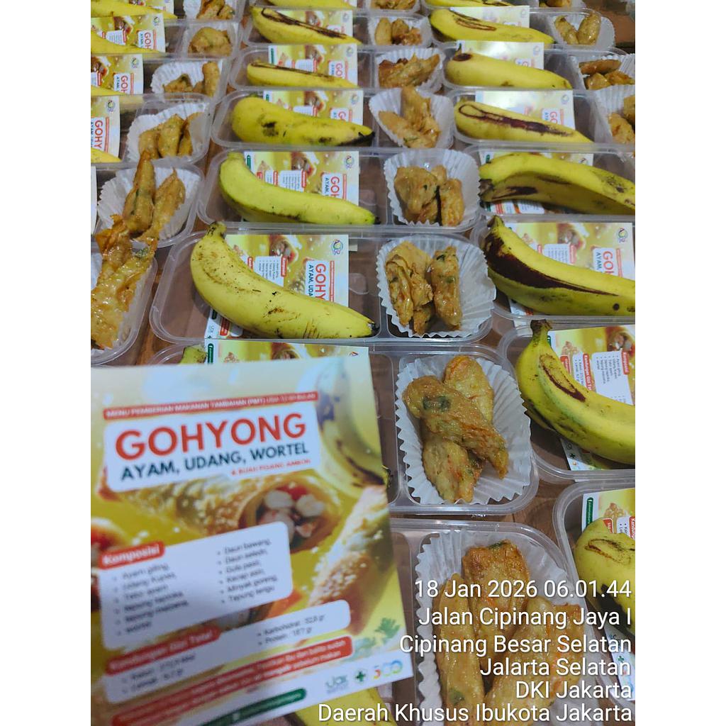 PMT.Gohyong &amp; pisang Ambon