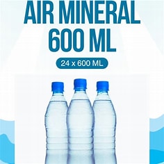 Air Kemasan 600 ML