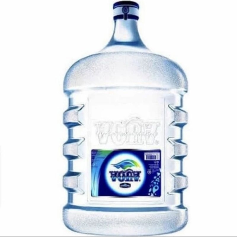 AIR GALON KEMASAN  (AQUA) 19 L