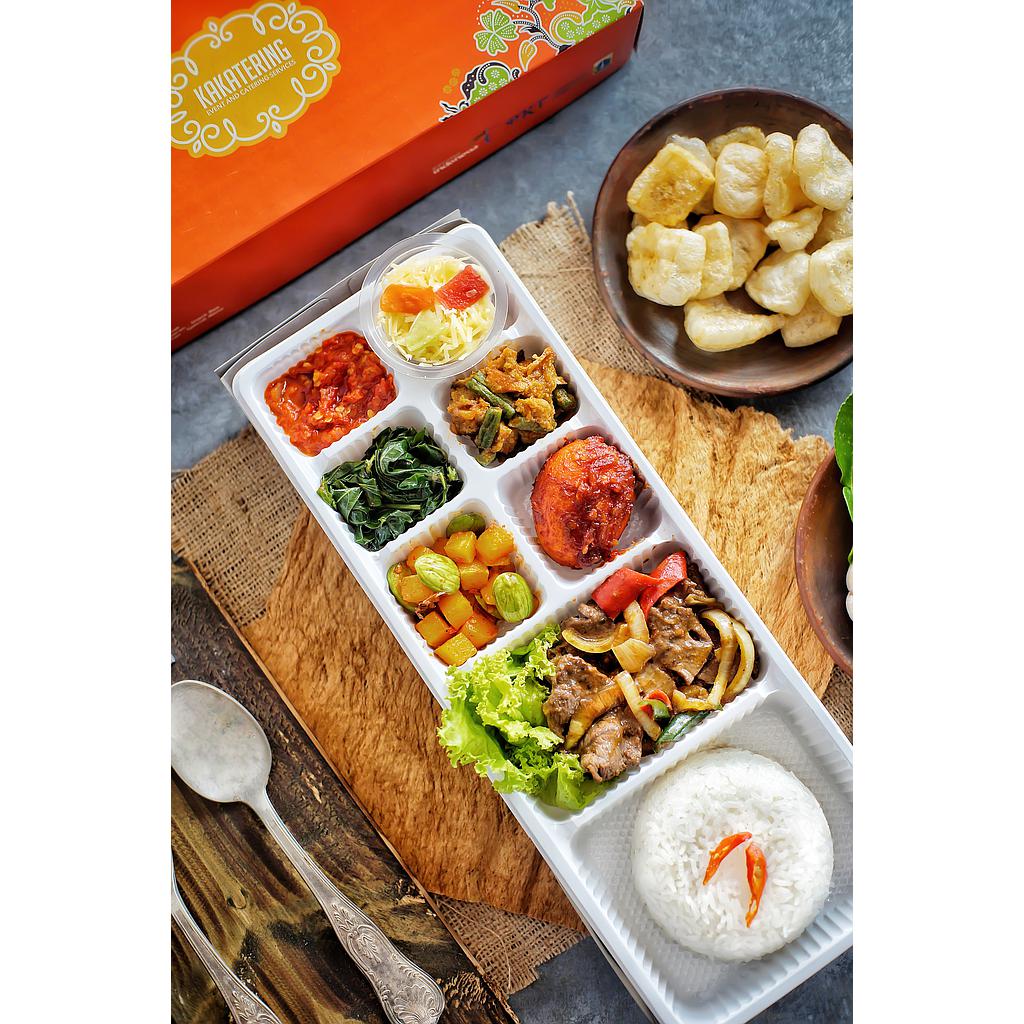 Paket Nasi Beef Barbeque Beef Yakiniku Beef Teriyaki Beef Black Pepers E Order