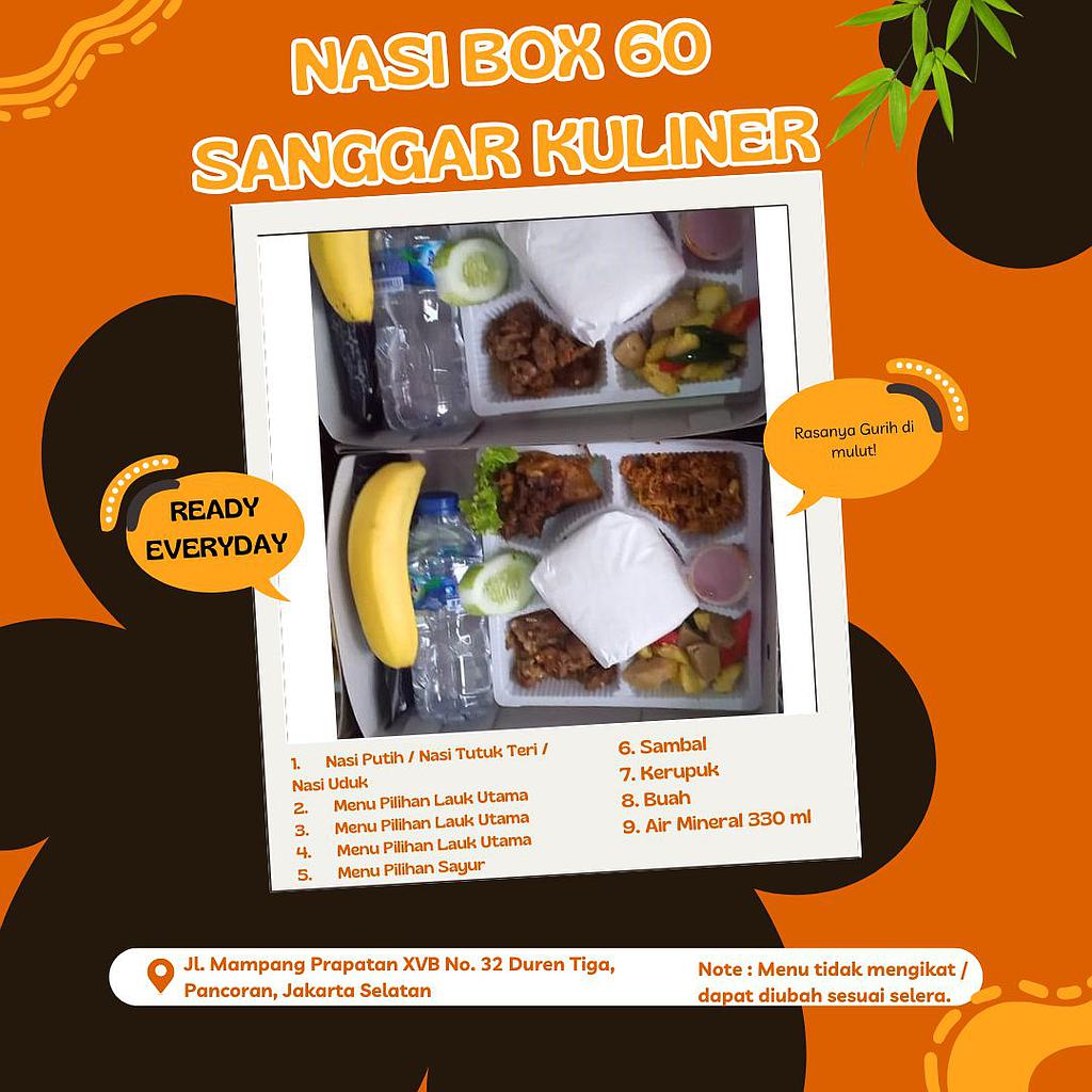 NASI BOX 60 SANGGAR KULINER