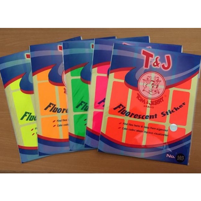 Label Stiker Penanda Warna 1 dus 60 pcs