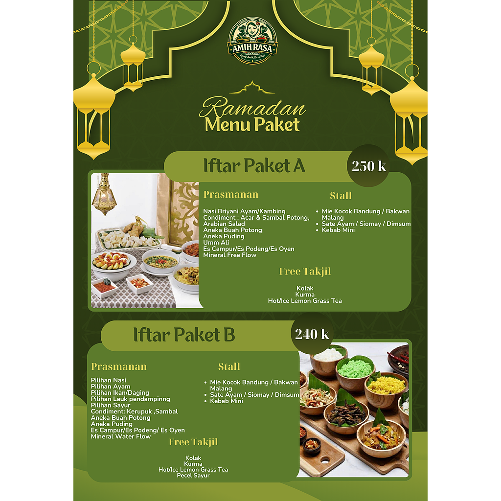 PAKET BUKBER AMIH RASA