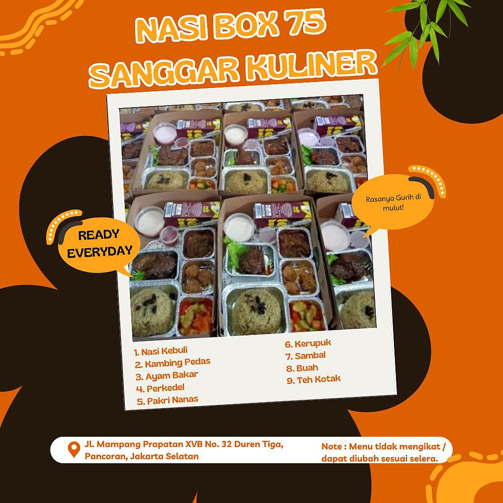 NASI BOX 75 SANGGAR KULINER