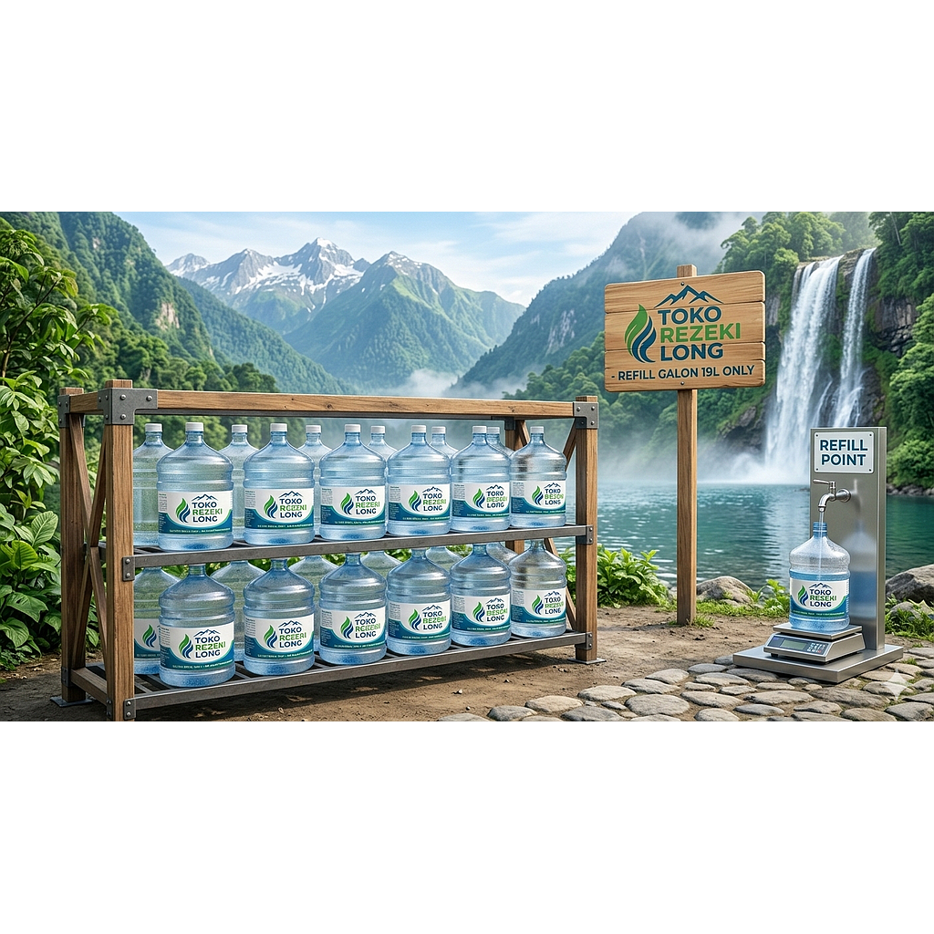 galon refill only 19 liter