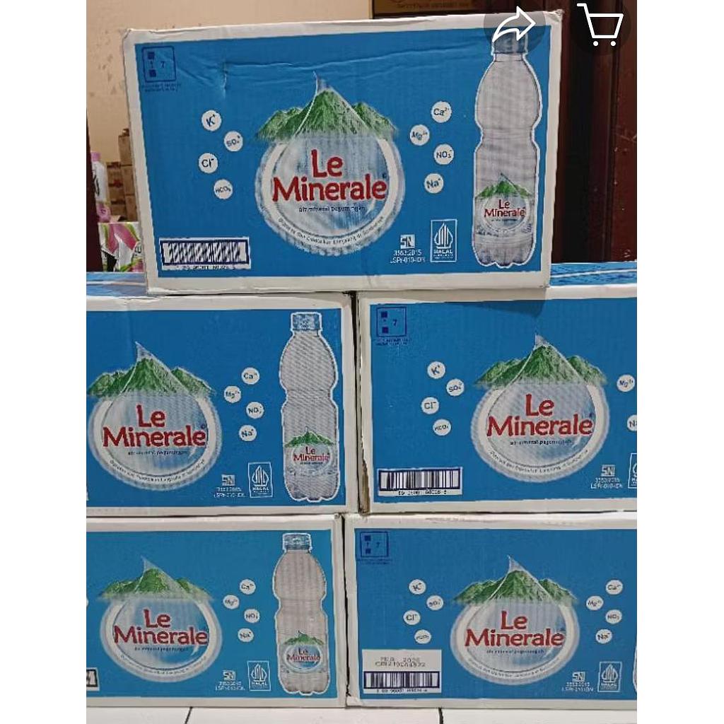 air mineral 600 ml