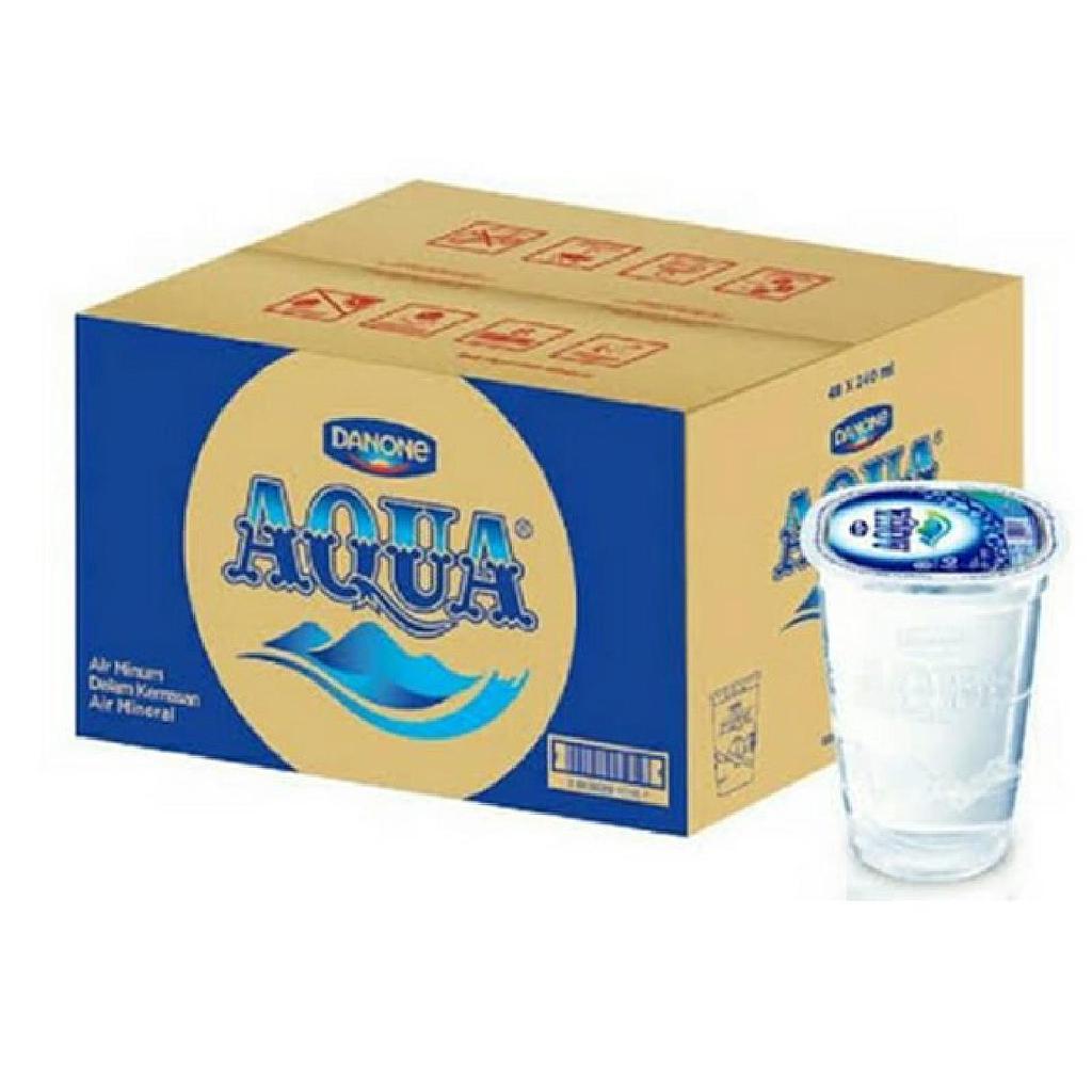 Air Mineral Kemasan Aqua 240 ml