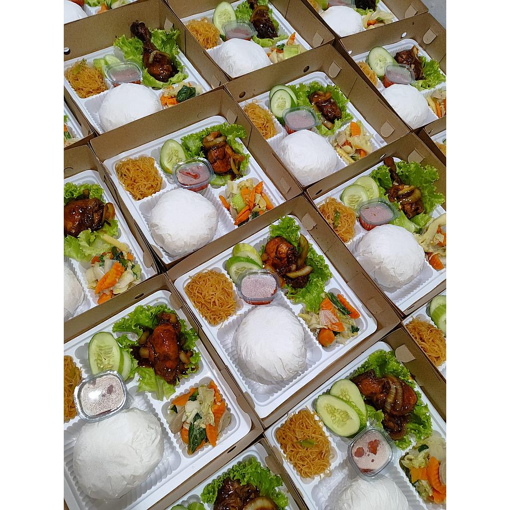 Nasi Ayam Saus Mentega Christera's Kitchen