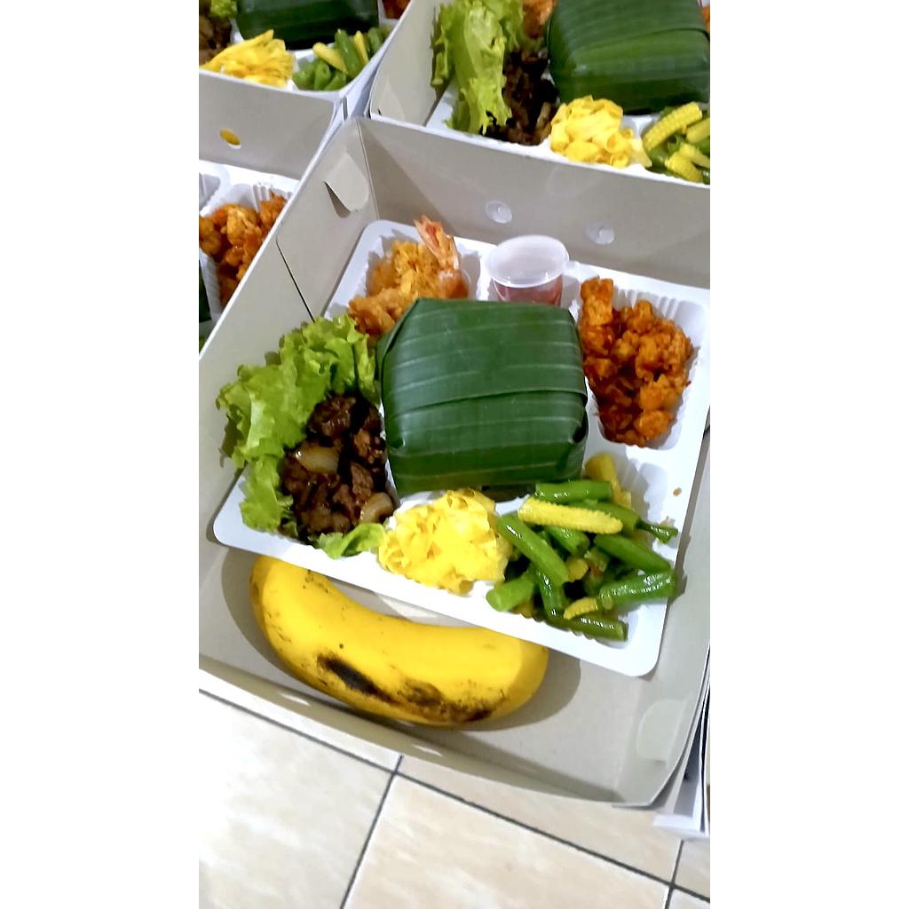 Nasi Box Daun Jeruk