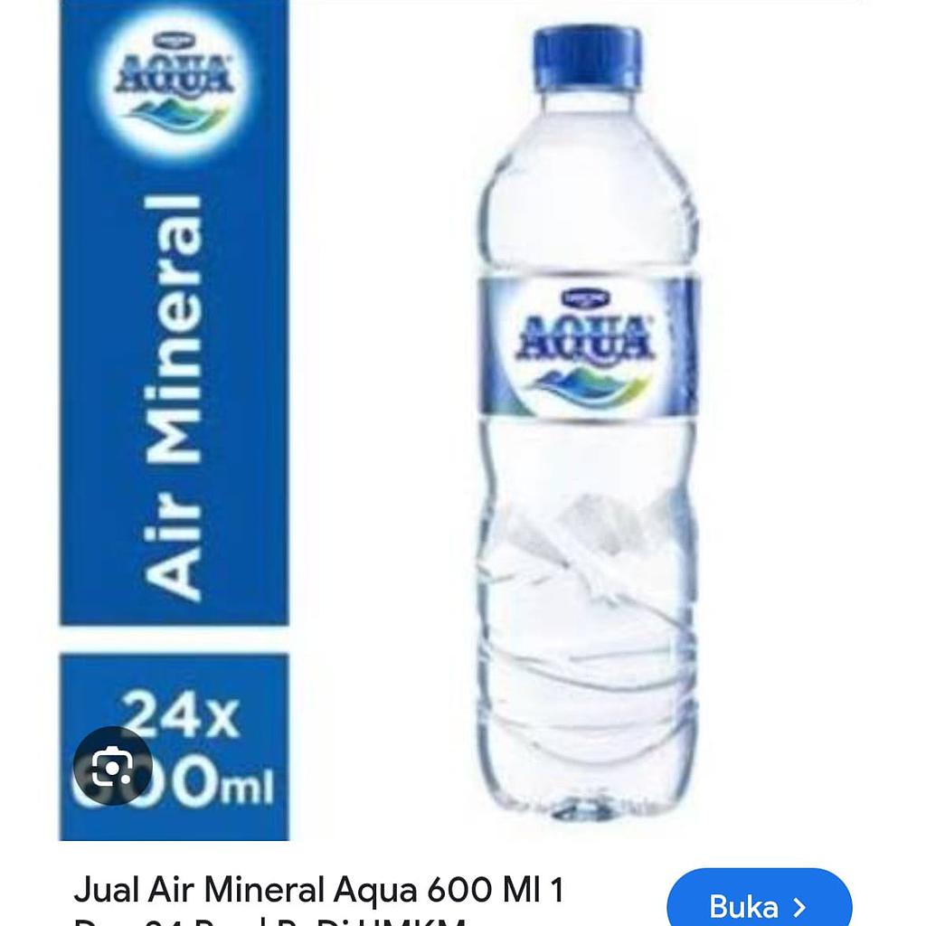 Air Kemasan botol 600 ml