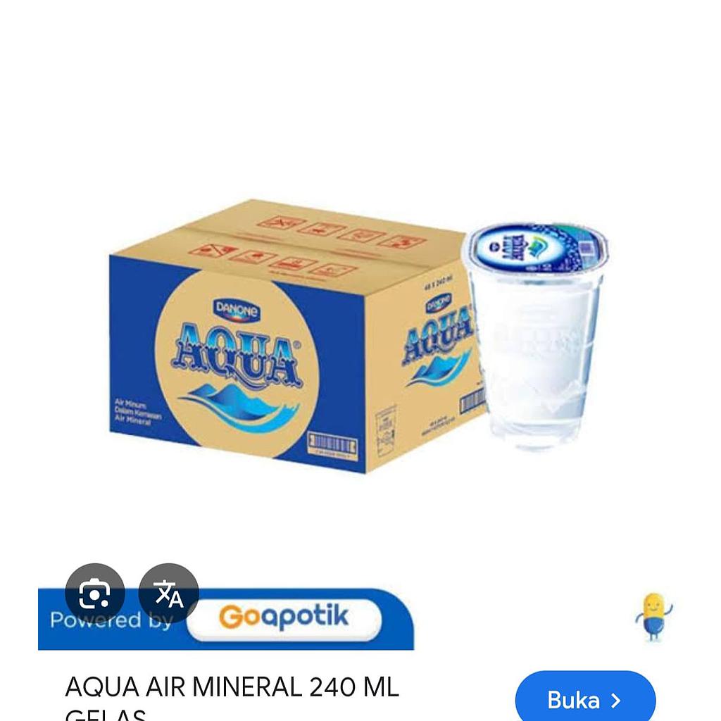 Air Mineral Kemasan 240 ml