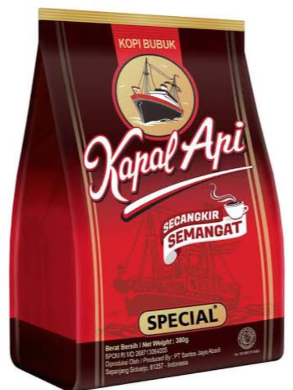 Kopi Bubuk Kapal Api 350 Gram