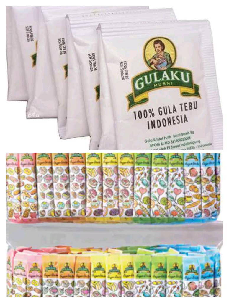 Gula Pasir Stick atau  Saset