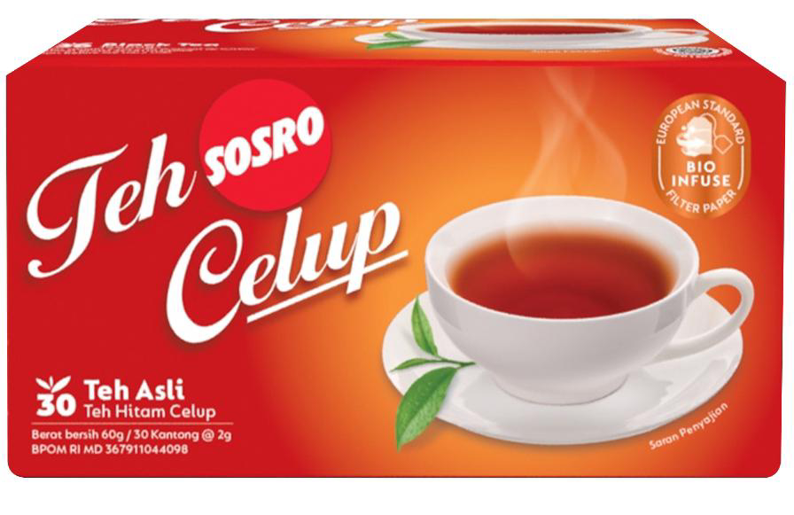 Teh botol Sosro isi 30 