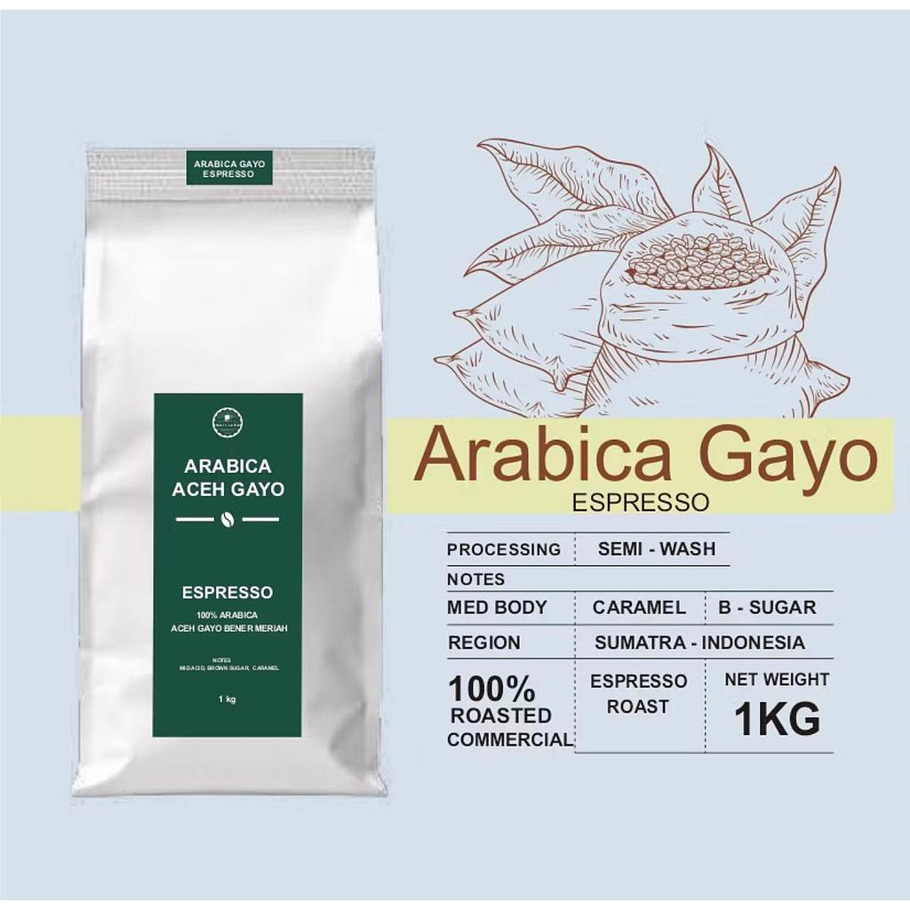 Biji Kopi Arabica Aceh Gayo 1 Kg