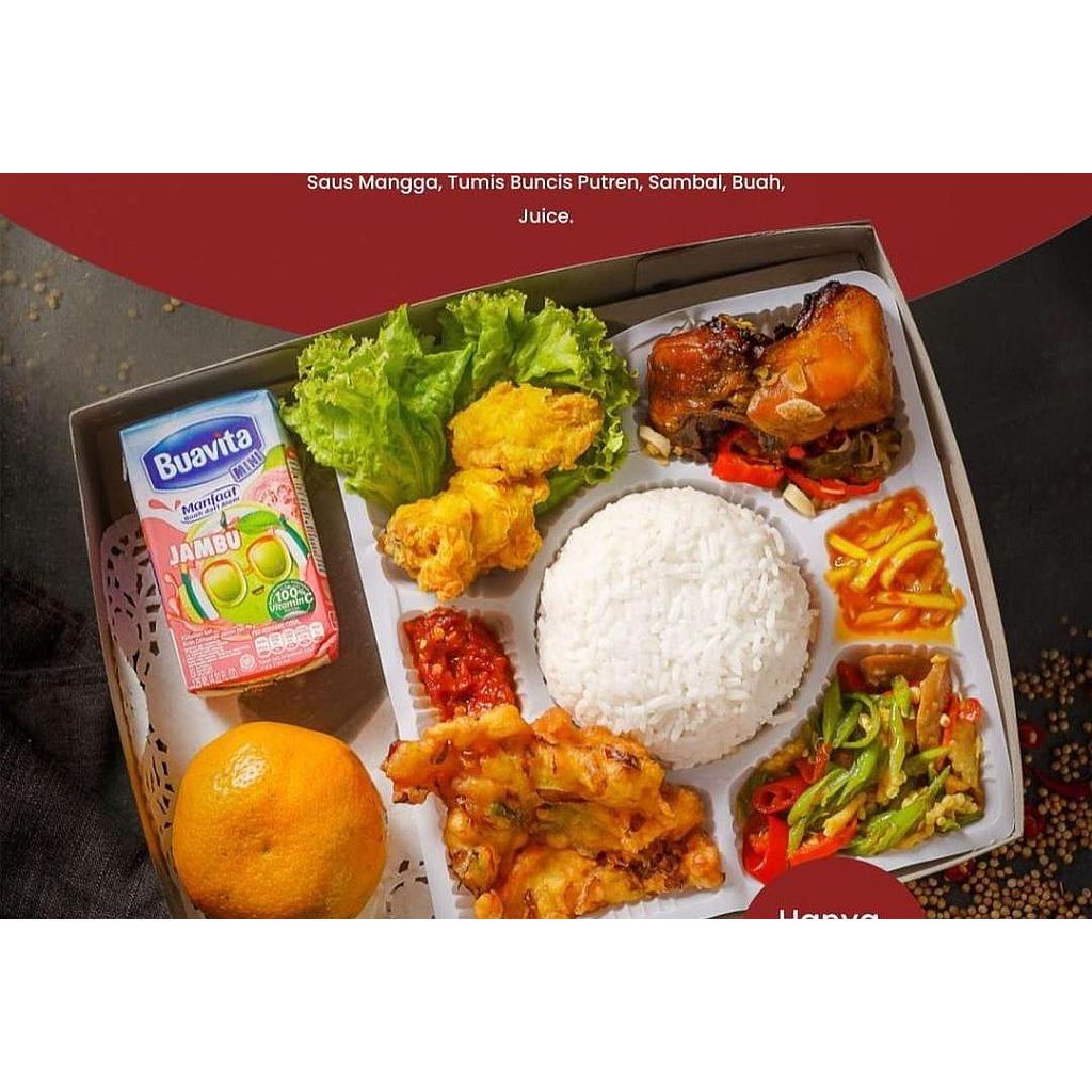 Nasi Box Dapur Arjuna Paket 1