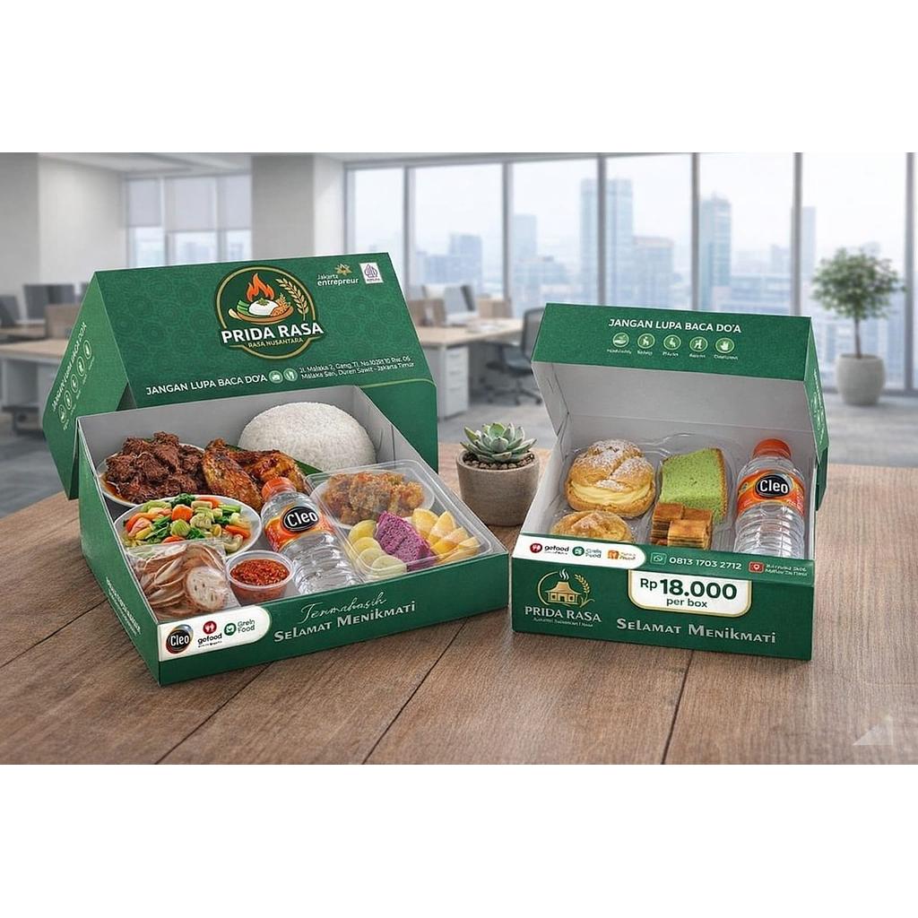 Nasi dan Snack Box 65.000