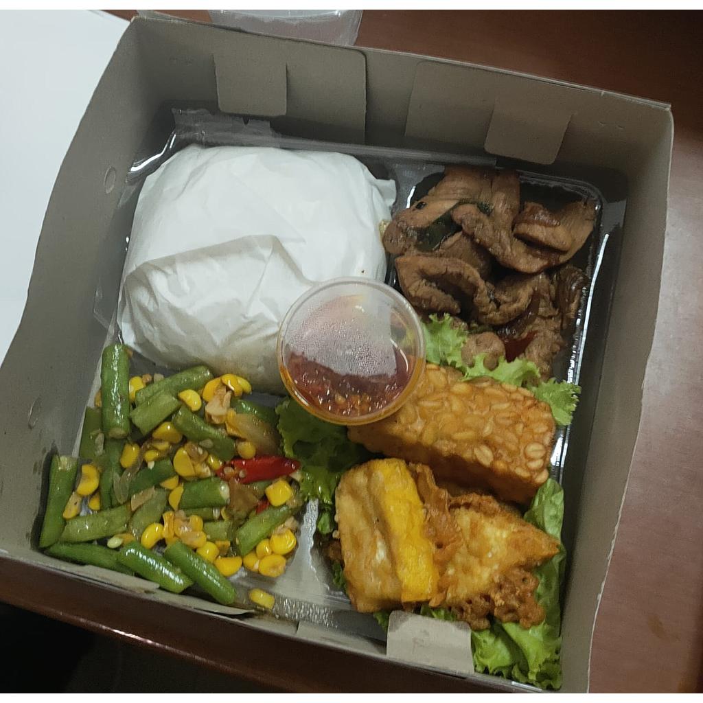 Paket nasi ayam redang