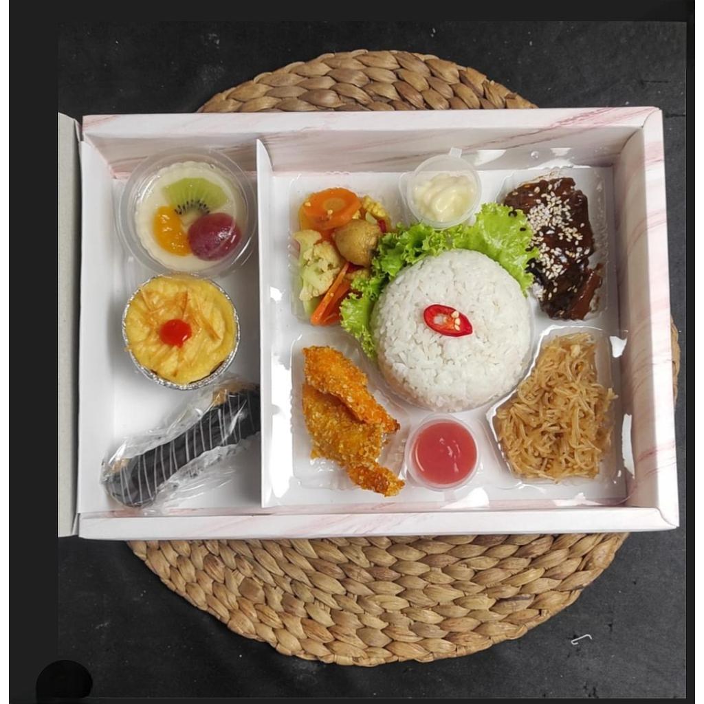 PAKET NASI BOX DAN SNACK