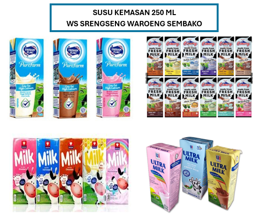 SUSU KEMASAN 250 ML 1 DUS
