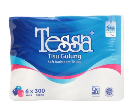 TISSUE TOILET ROLL 2 PLY