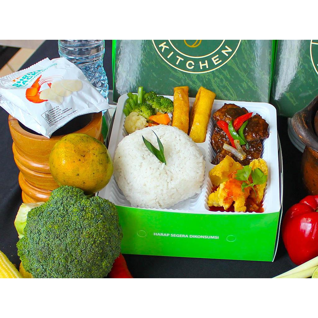 PAKET NASI BOKS 5 MAMA JEN'S KITCHEN