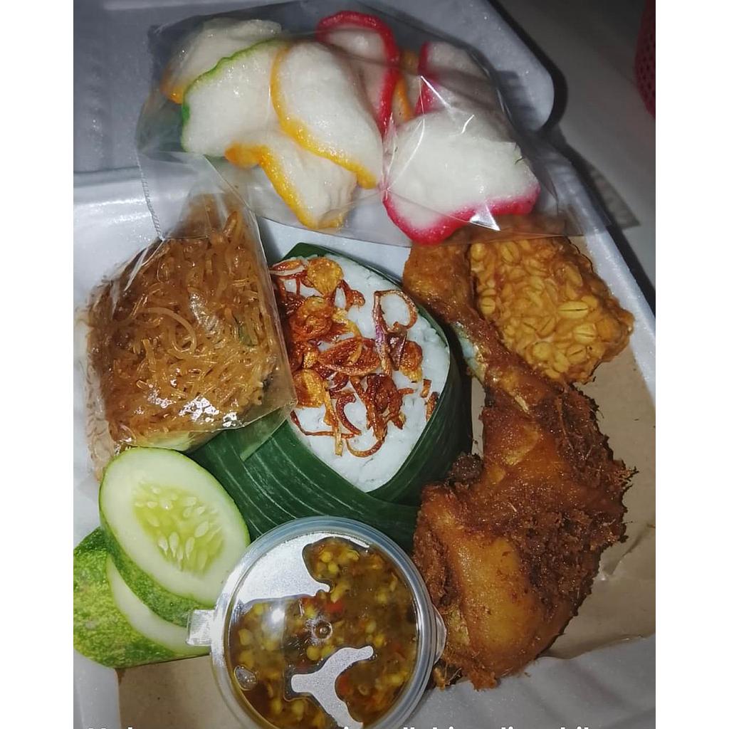 Paket Nasi Box Warung Makan Teh Tatu