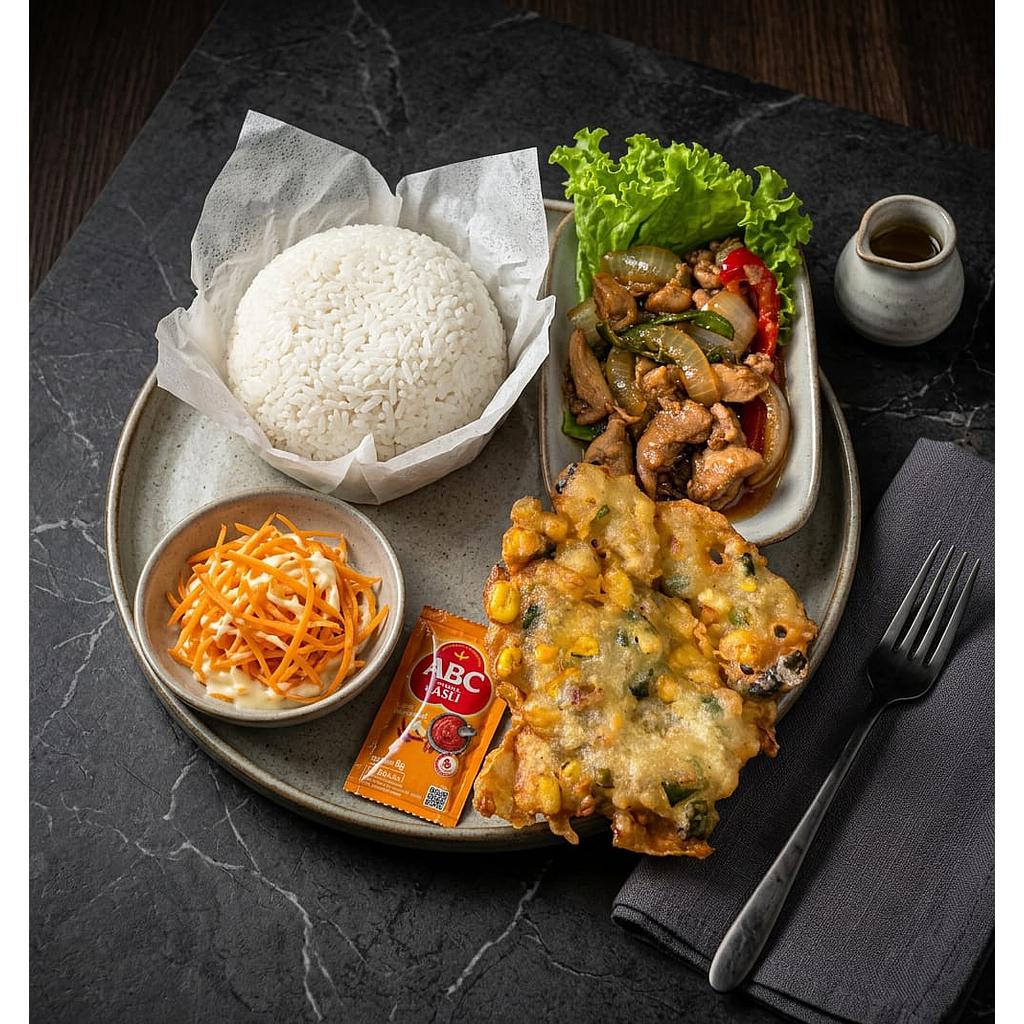 Paket Ayam Teriyaki