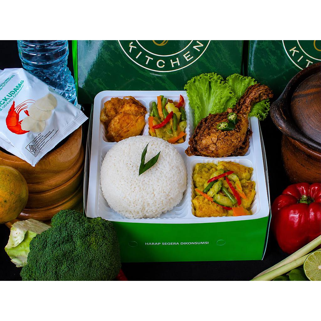 PAKET NASI BOKS 10 MAMA JEN'S KITCHEN