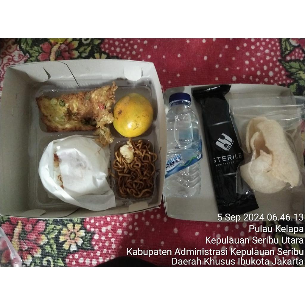 Paket Snack Box dan Nasi Box Lomba MTQ Tingat  Kecamatan