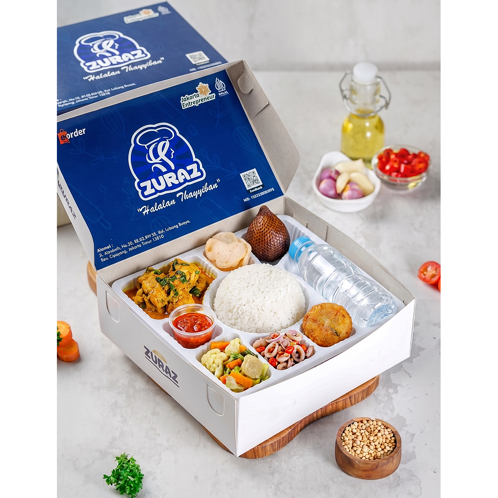 ZURAZ Paket Nasi Box 30 Pax