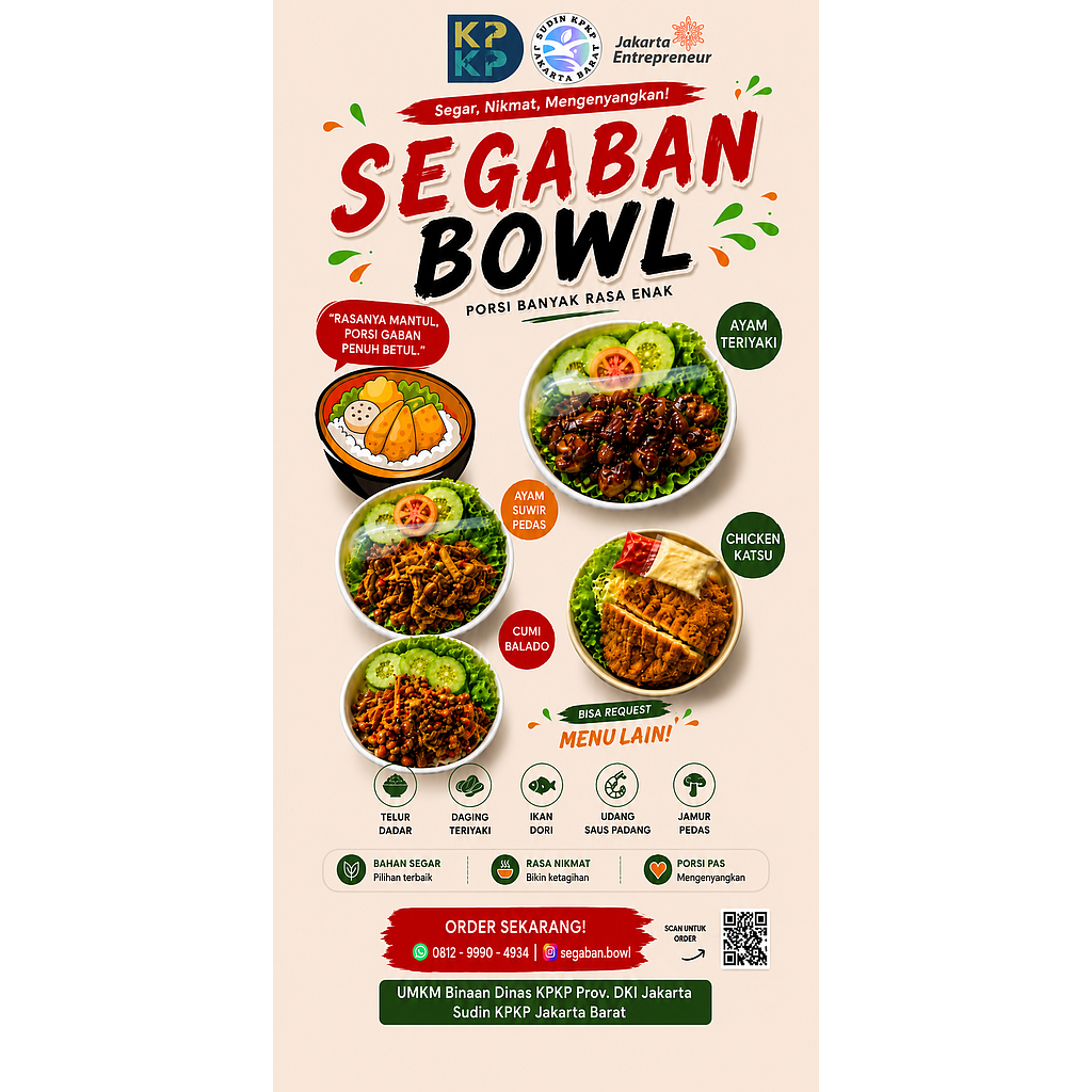 Nasi box segaban bowl