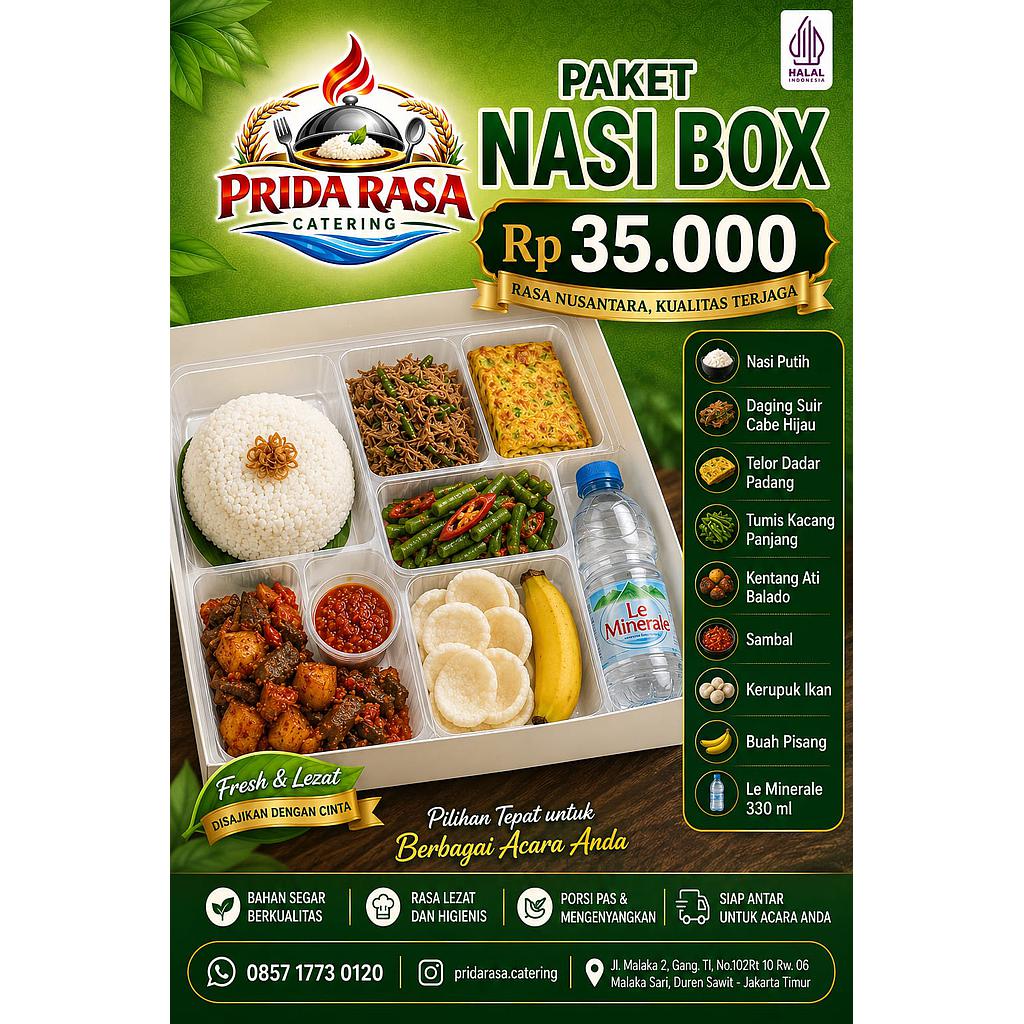 Nasi Box 35.000