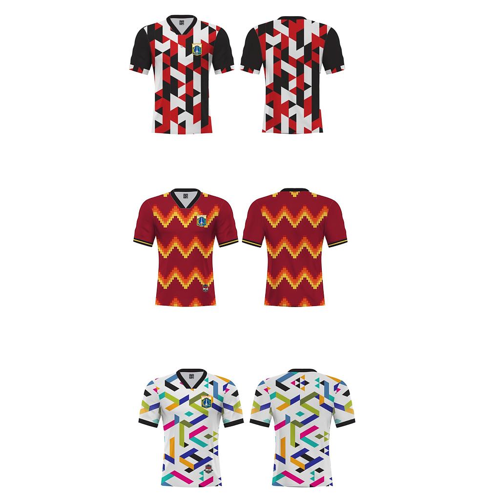 Jersey lengan pendek