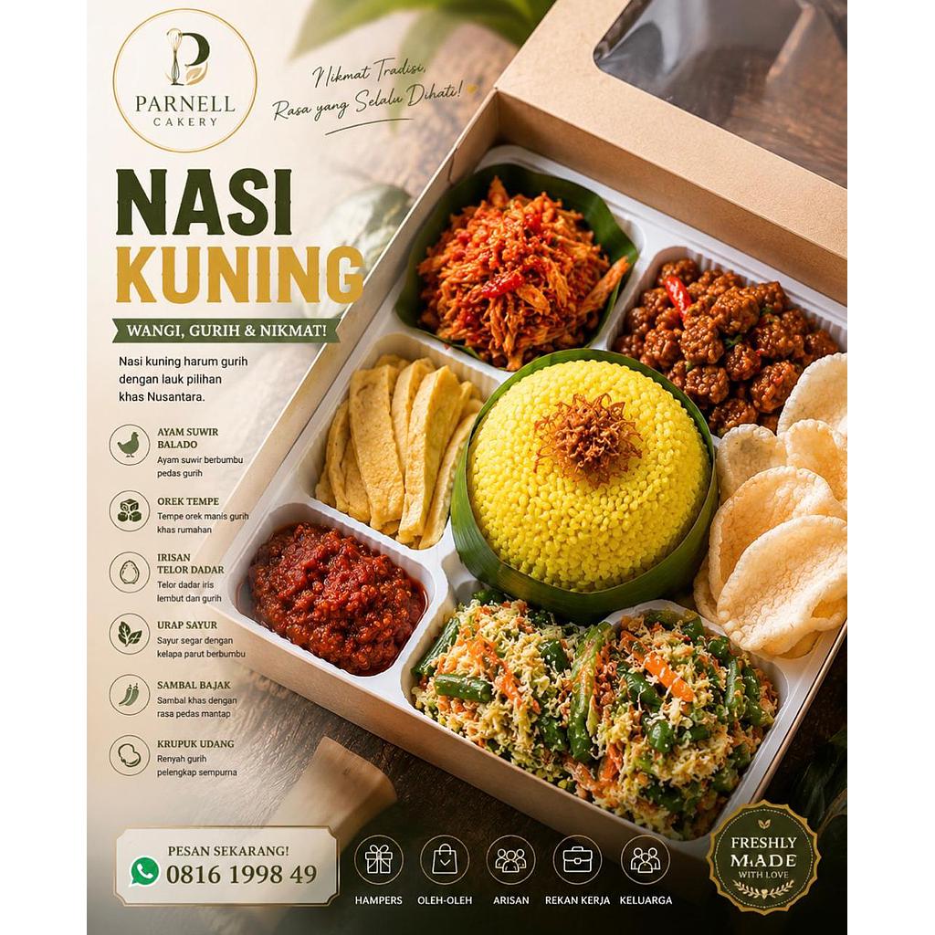Nasi Kuning - Parnell Cakery