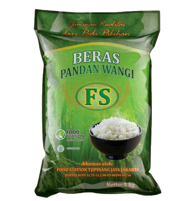 BERAS PANDAN WANGI KEMASAN 5 KG