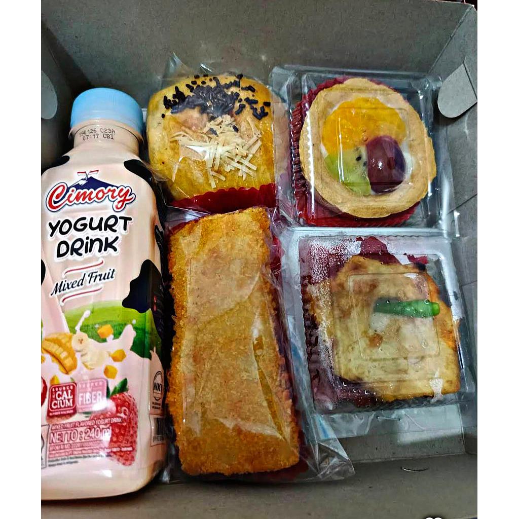 Snack Box/Jajanan/Kue/Roti/Paket Komplit 2