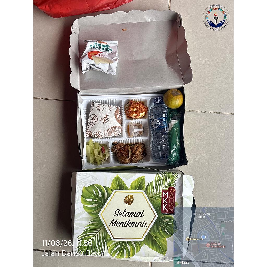 Menu nasi box