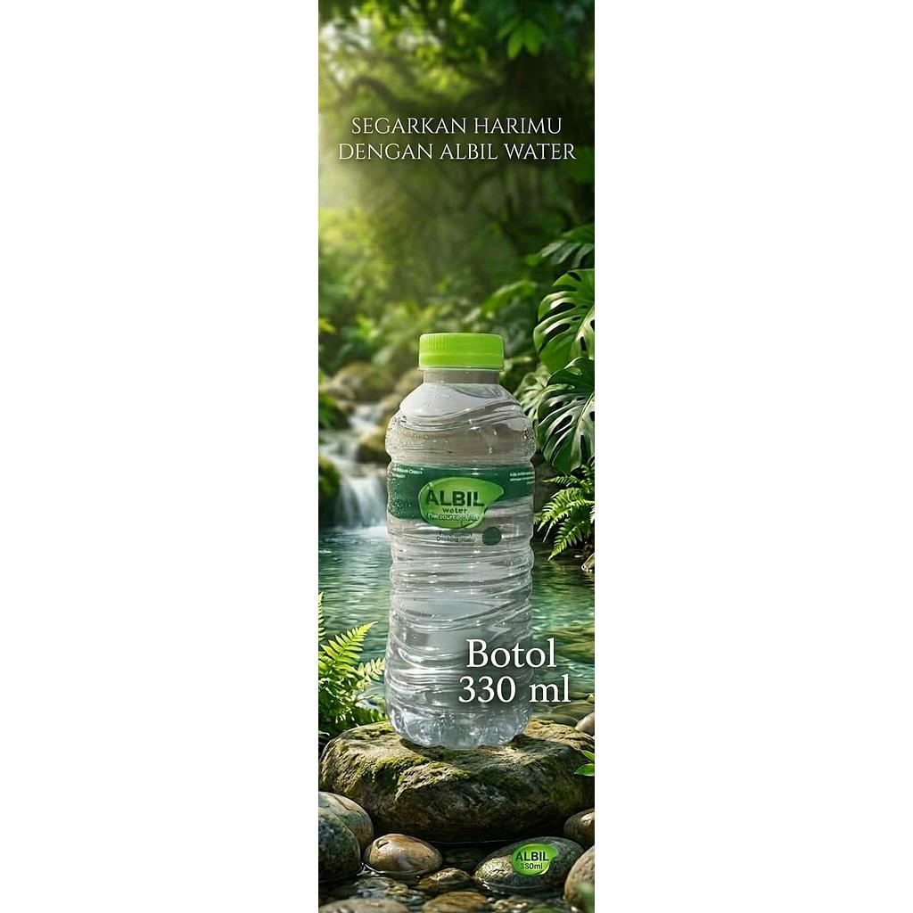 ALBIL WATER 330ML ISI 24 BOTOL
