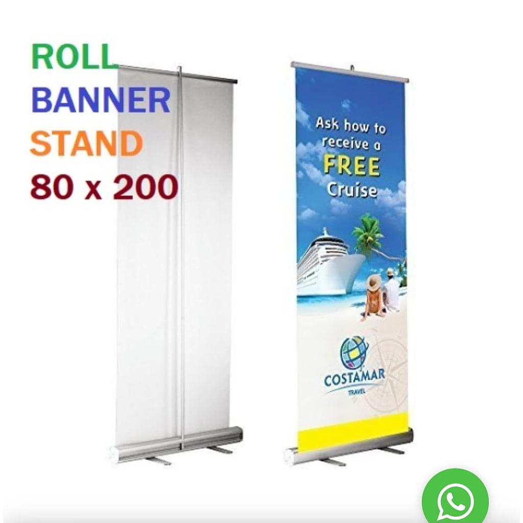 Roll Banner Stand 80 x 200