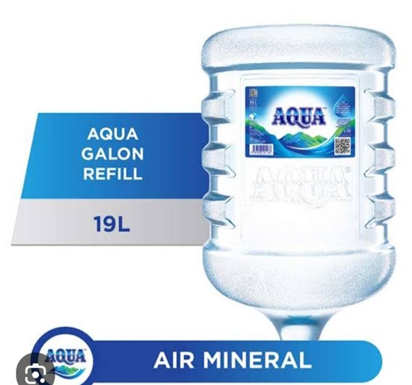 AQUA GALON 19 L REFILL