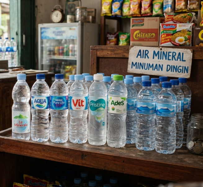 Air Mineral Kemasan 600 ml