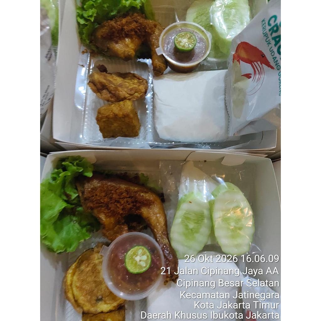 NASI AYAM GORENG SERUNDENG