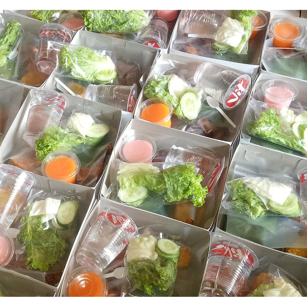 Nasi Box II Kube Mawar Putih