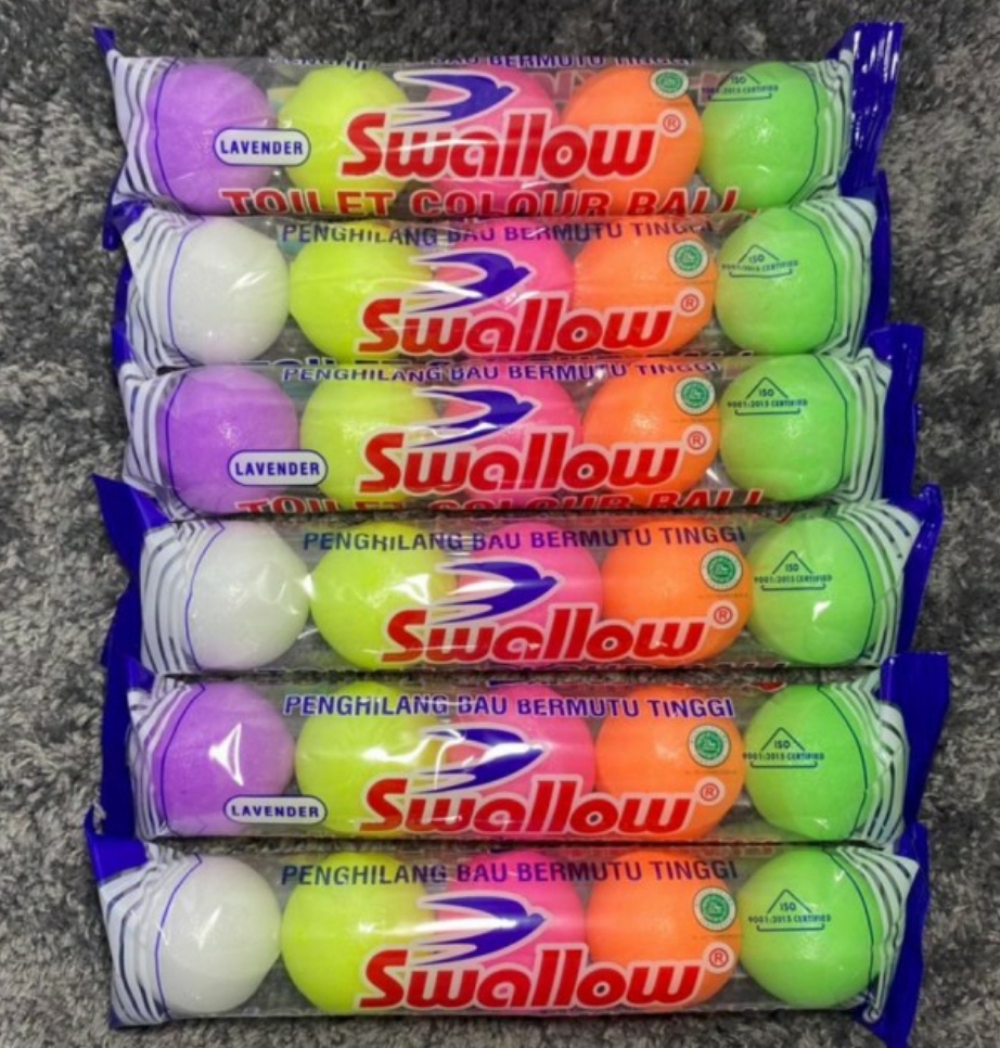 Kamper/Kapur Barus Bola Swallow isi 5pcs