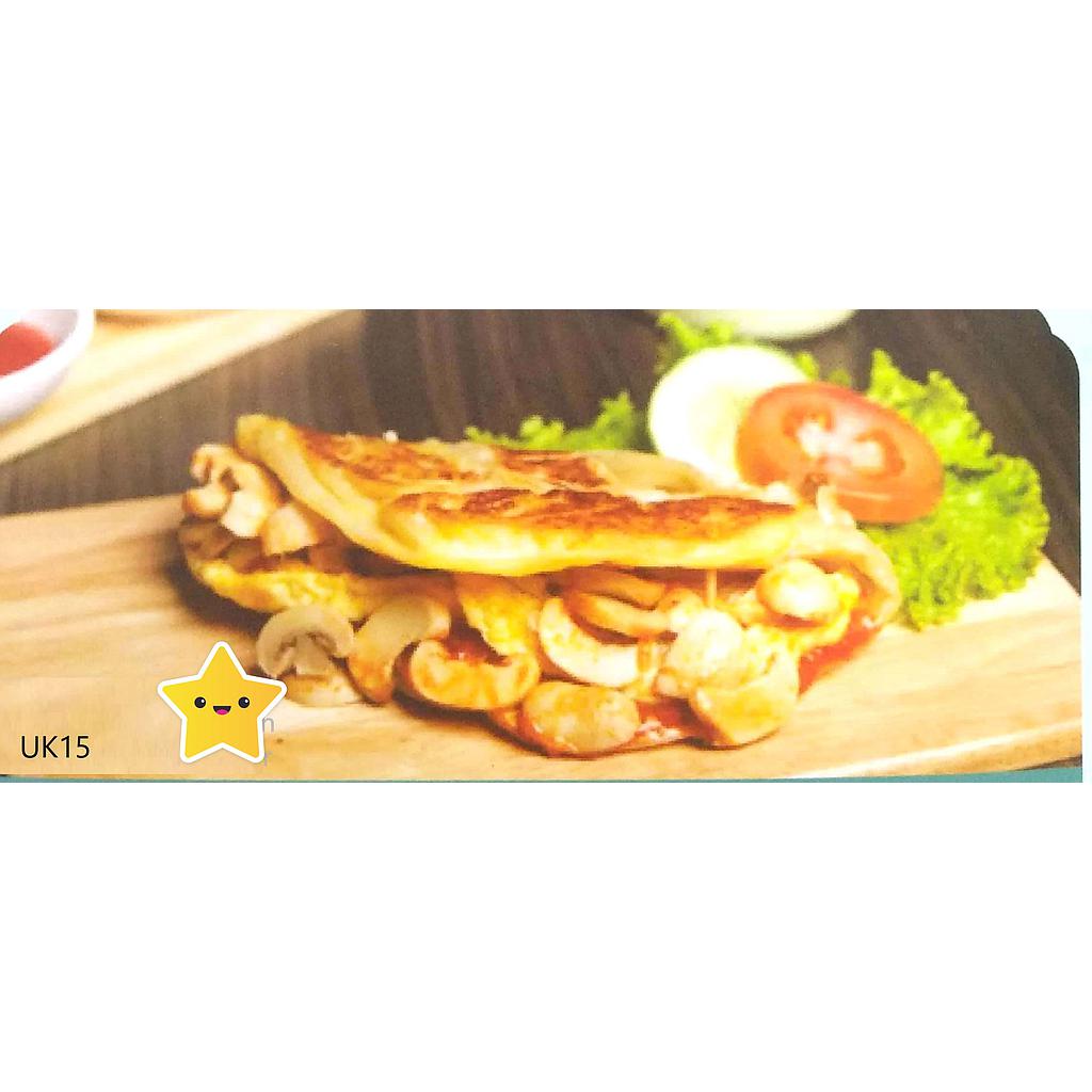 Prata Sandwich Egg &amp; Mushroom