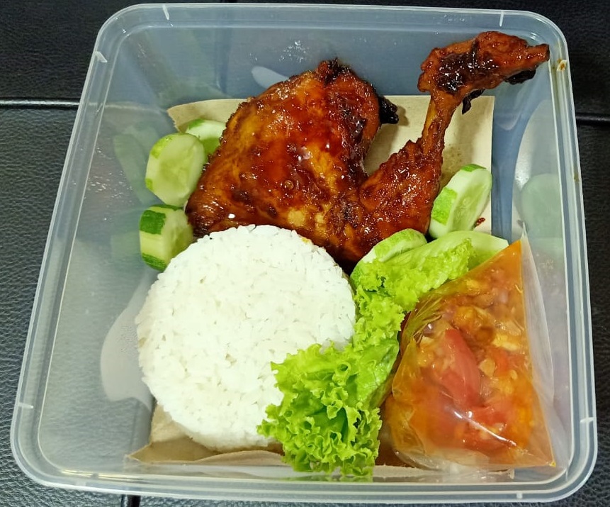 Nasi Box Ayam Bakar