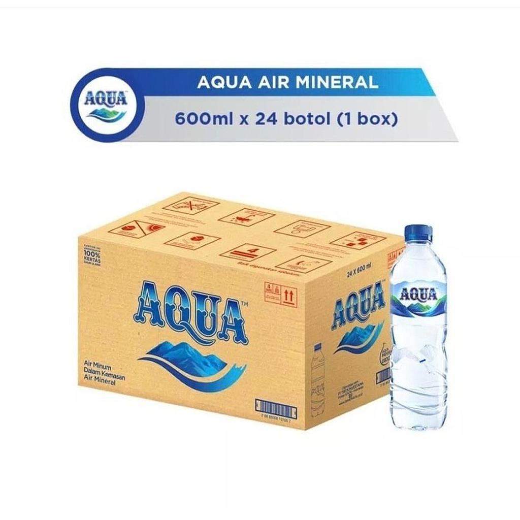 AQUA BOTOL 600 ML