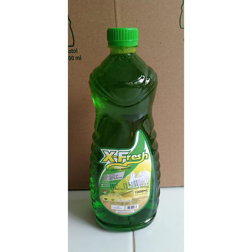 (READY STOCK) CAIRAN PENCUCI PIRING AROMA JERUK NIPIS MERK XFRESH