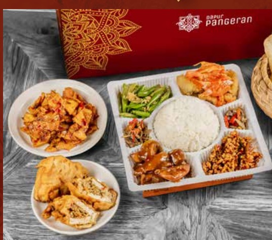PAKET NASI DAN SNACK Dapur Pangeran Rp 65.000